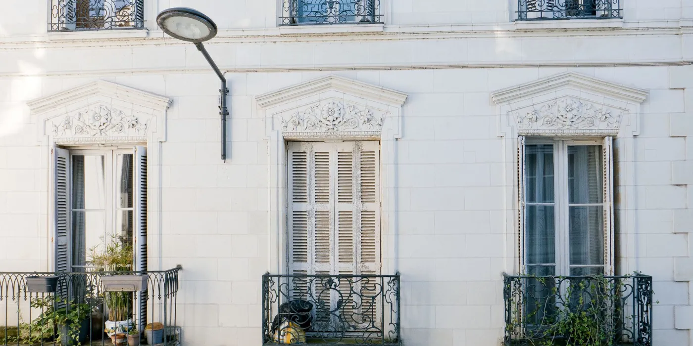 Vue facade Immeuble de 360 m2 avec 4 appartements dont 3 loués à vendre ou pour investir sur Tours Centre, Quartier Avenue de Grammont  | Vente 37