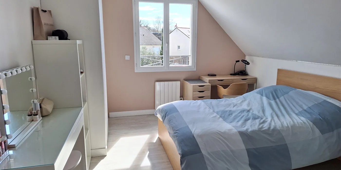 chambre 1 Maison moderne et spacieuse Type 6 de 180 m2 à vendre sur Joué-lès-Tours DPE A | Vente 37