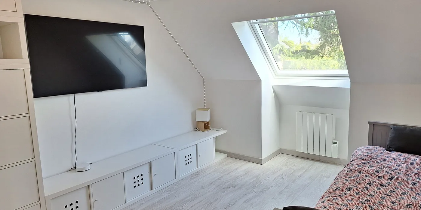 chambre 6 Maison moderne et spacieuse Type 6 de 180 m2 à vendre sur Joué-lès-Tours DPE A | Vente 37