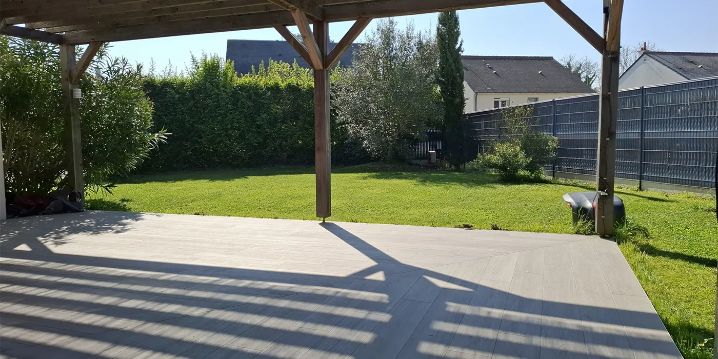 préau et jardin Maison moderne et spacieuse Type 6 de 180 m2 à vendre sur Joué-lès-Tours DPE A | Vente 37