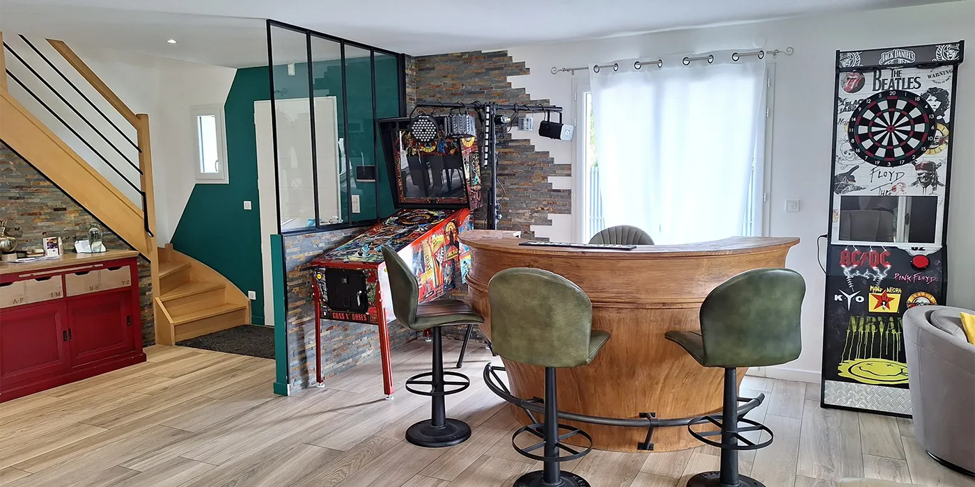 salon Maison moderne et spacieuse Type 6 de 180 m2 à vendre sur Joué-lès-Tours DPE A | Vente 37