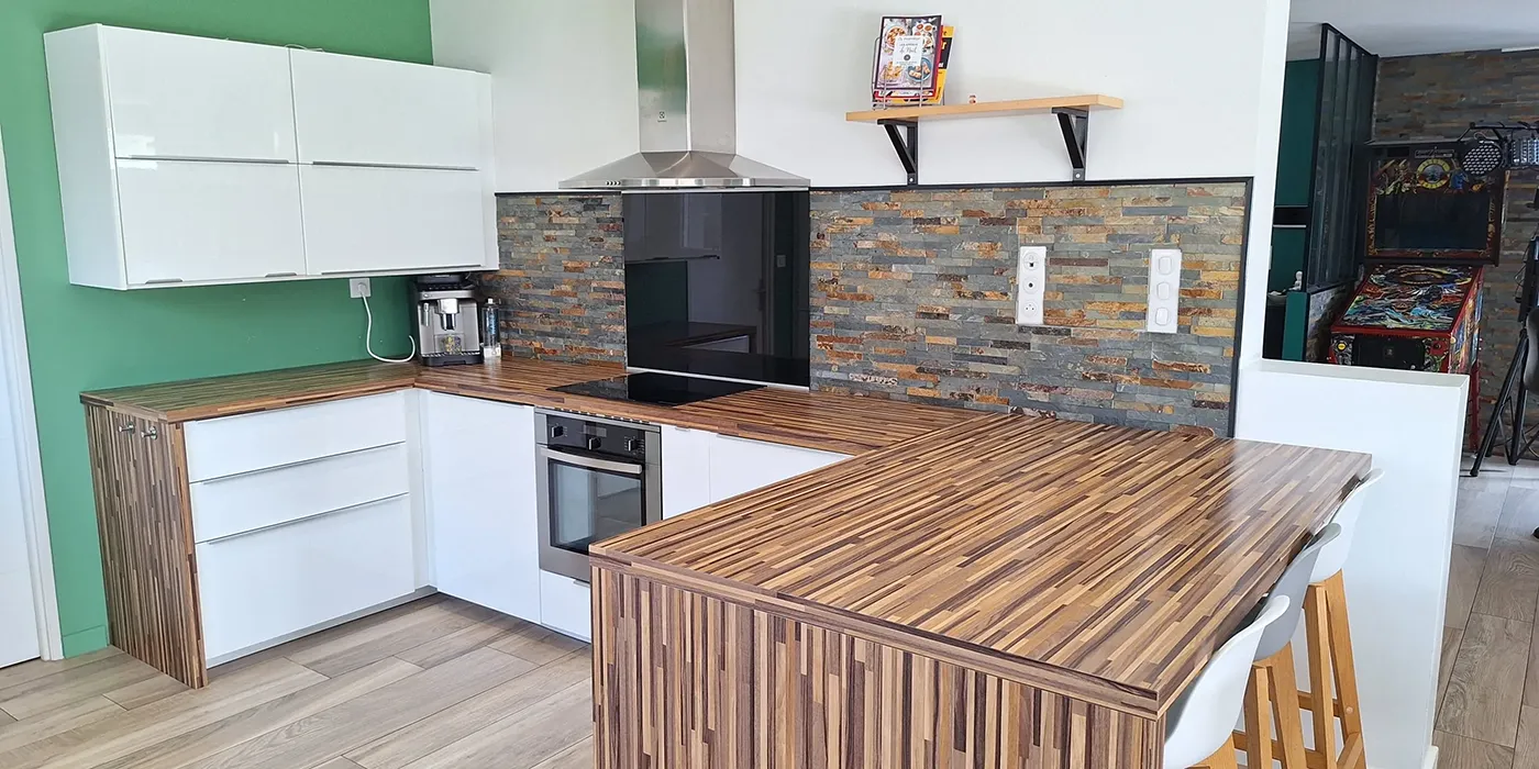 cuisine équipée Maison moderne et spacieuse Type 6 de 180 m2 à vendre sur Joué-lès-Tours DPE A | Vente 37