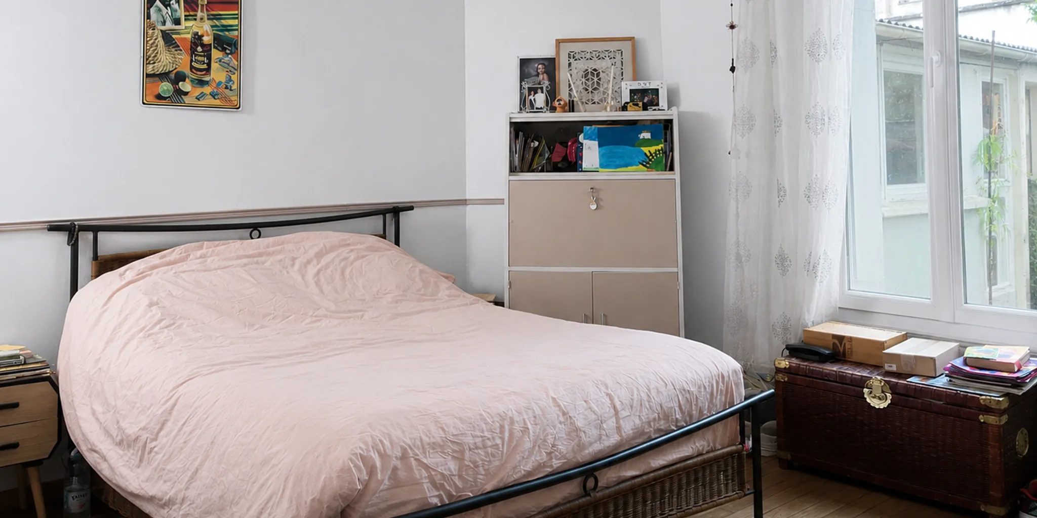 Vue chambre 3 Maison de ville de 90 m2 au calme dans chemin privé à vendre dans Quartier Grammont sur Tours Centre | Vente 37