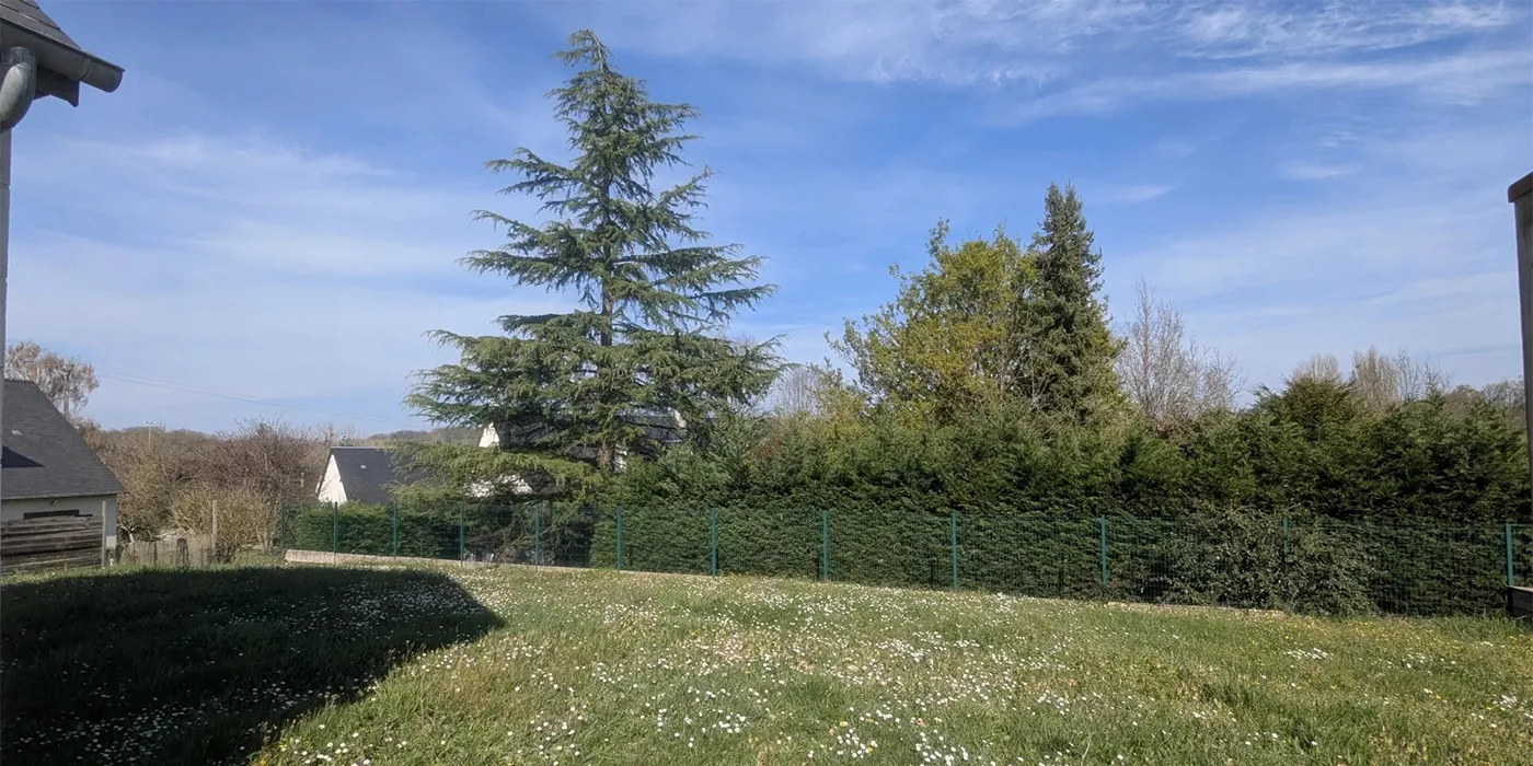 Jardin Maison de 85 m2 avec garage à vendre sur Cinq-Mars-La-Pile | Vente 37