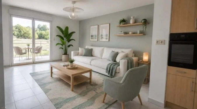 Facade immeuble avec appartement de 65 m2 avec terrasse et garage à vendre sur Tours | Vente 37.fr • Bien proposé par Tours'n Gestion Immo 37'