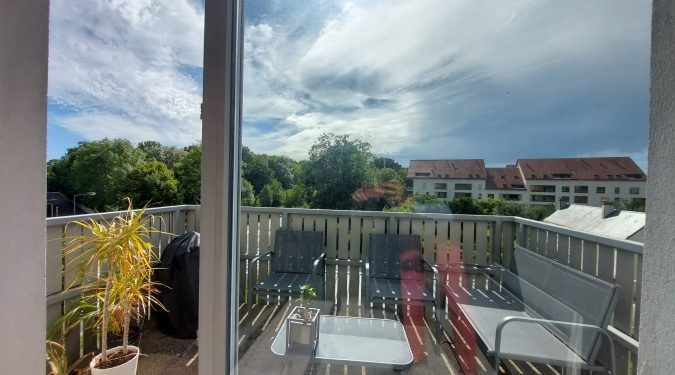vue balcon terrasse appartement type 3 de 45 m2 pour investir sur Tours-Nord | Vente 37.fr • Bien proposé par GAUTARD Immobilier