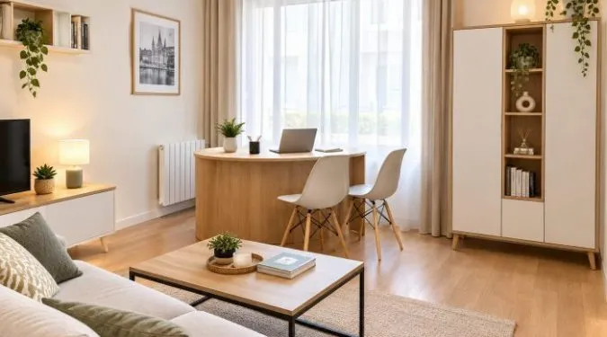 Pièce à vivre appartement de 45m2 pour investir sur Tours place jean jaurès | Vente 37.fr • Bien proposé par GAUTARD Immobilier