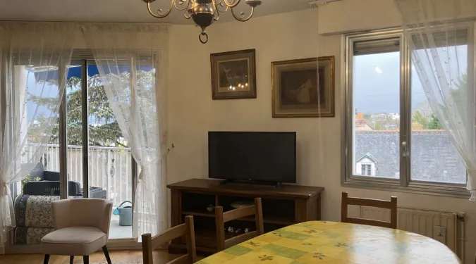 T2 loué Bocage Parc résidence senior à vendre sur Tours Nord