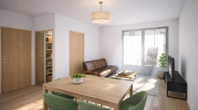 Photo pièce principale appartement Type 2 de 45 m2 pour investir sur Tours Centre | Vente 37.fr • Bien proposé par GAUTARD Immobilier'