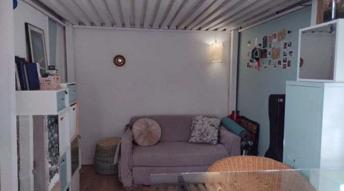  vue pièce principale studio meublé sur paris 11ème pour investir | Vente 37.fr • Bien proposé par Tours'N Gestion Immo 37'