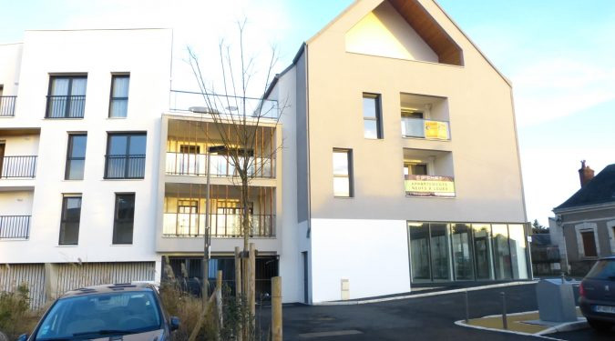Photo facade immeuble T3 a vendre sur montlouis