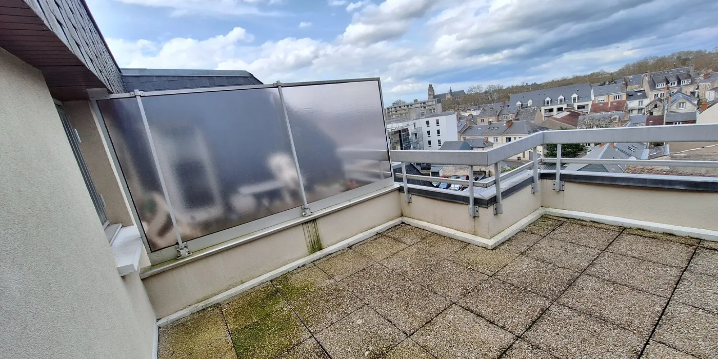 Balcon Appartement T2 de 60 m2 à vendre sur Tours Centre dans Résidences Services pour Seniors | Vente 37