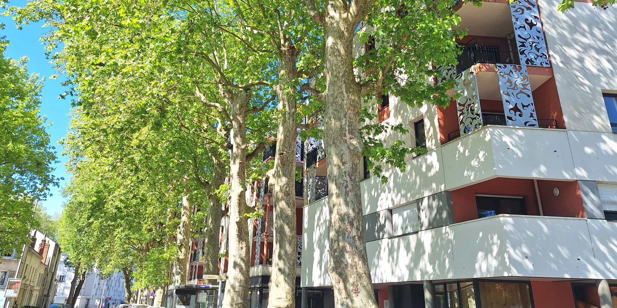 Facade immeuble avec Appartement Type 2 de 50 m2 env. à deux pas du centre historique de Tours et des bords de Loire | Vente 37