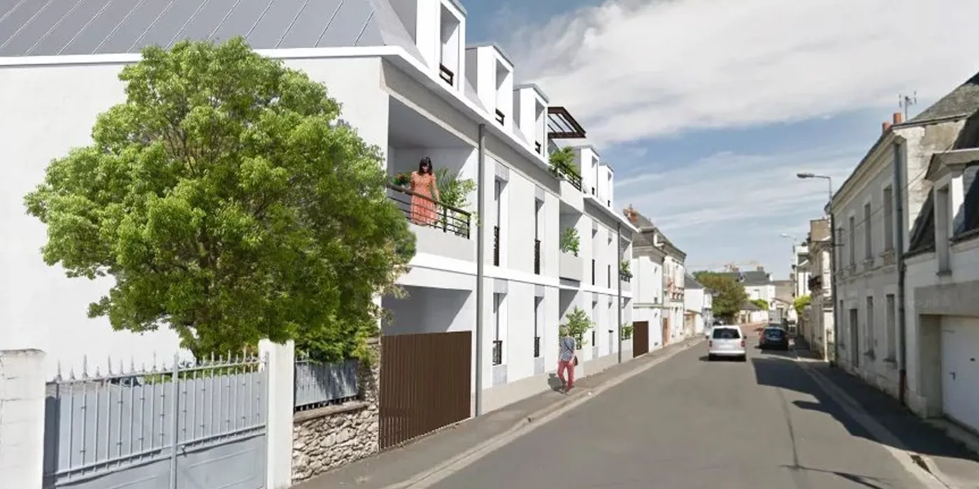 Vue projetée immeuble avec appartement T4 à vendre sur Saint-Avertin Centre, avec parking et garage | Vente 37