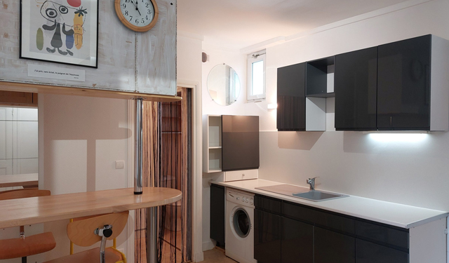 Image pièce à vivre appartement T2 de 35 m2 env. à vendre sur Tours Centre | VENTE37.FR