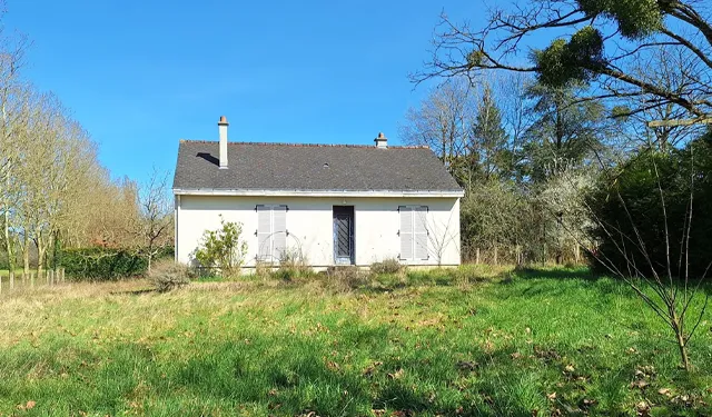 Vue façade Vue facade avant Maison avec sous-sol de 75 m2 env. à vendre sur Mettray | Vente 37