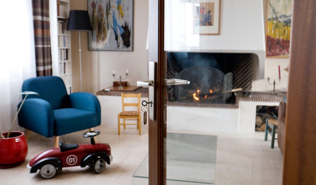 photo salon avec cheminée Maison 9 pièces de 200 m2 à vendre sur joué-les-Tours Portes Ouvertes le samedi 28 février | Vente 37.fr