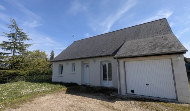 Image façade Maison F5 de 85 m² avec garage à vendre sur cinq-mars-la-pile pour résidence principale ou pour investir | VENTE37.FR